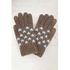 Wona Wona Knit Star Smart Gloves GL0058