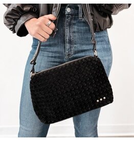 Pretty Simple Suede Harper Hobo Shoulder Bag