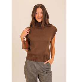 Lumiere Modern Turtleneck Sweater Vest