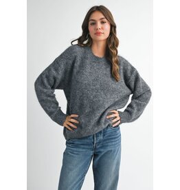 Aemi + Co Cozy Crewneck Sweater