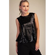 Style U Style U Sequin Peplum Top