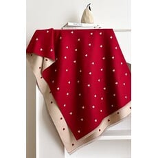 Swan Madchen Swan Madchen Heart Colorblock Faux Cashmere Scarf