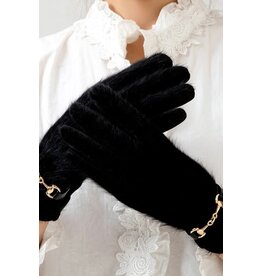 Swan Madchen Plush Fur Lined Gloves