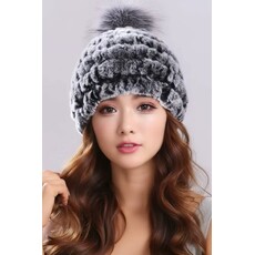 Swan Madchen Swan Madchen Pom Pom Faux Fur Hat