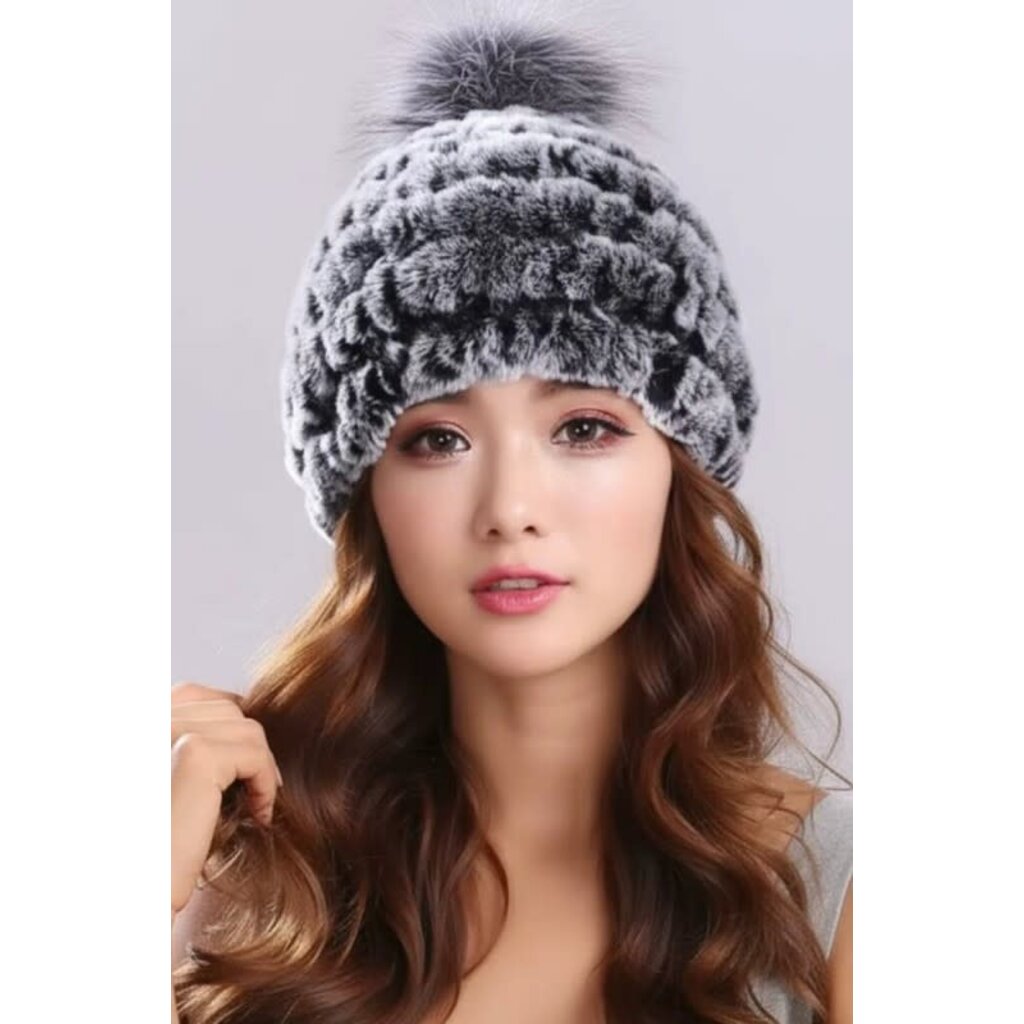 Swan Madchen Swan Madchen Pom Pom Faux Fur Hat
