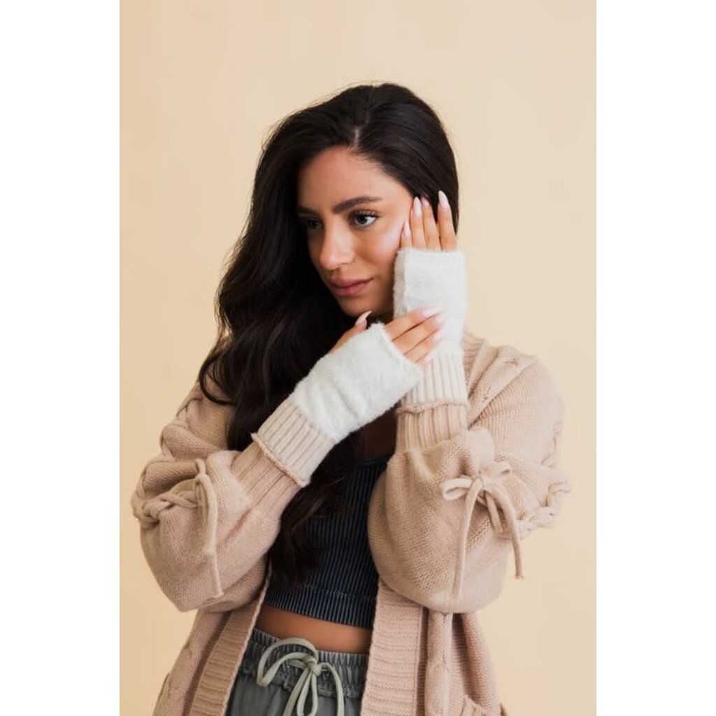 Leto Collection Leto Collection Plush Winter Gloves