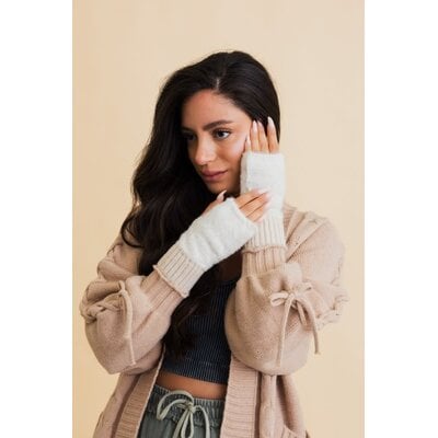 Leto Collection Plush Winter Gloves