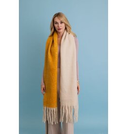 Leto Collection Cozy Tassel Scarf