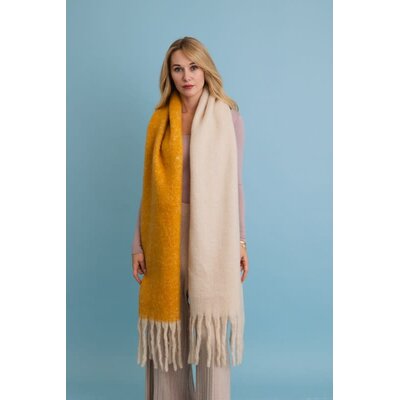 Leto Collection Cozy Tassel Scarf