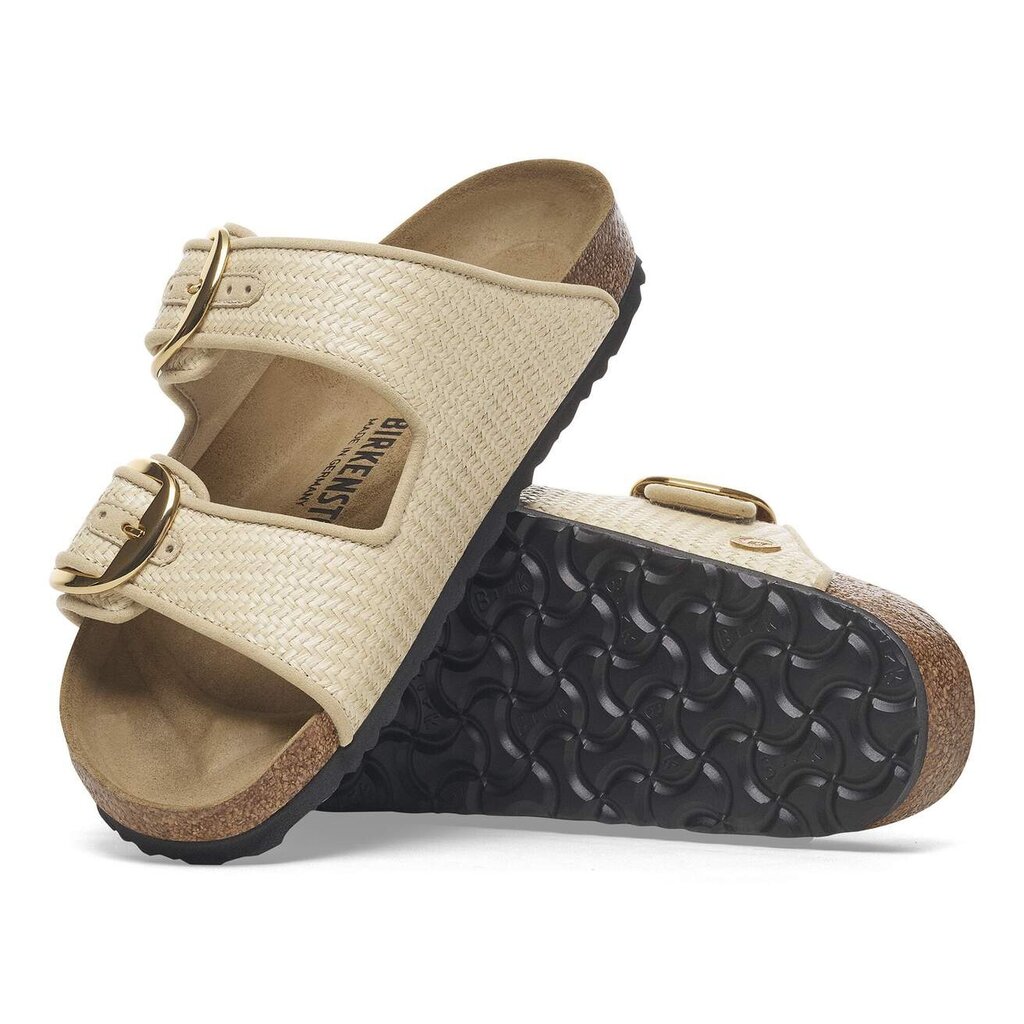 Birkenstock Birkenstock Arizona Big Buckle Raffia Sandal