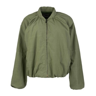 KUT Lainey Zip Front Bomber Jacket