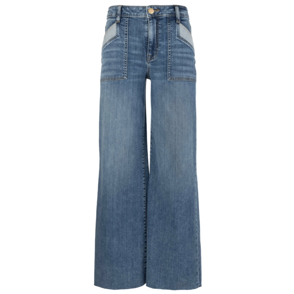 KUT Kut Maya High Rise Porkshop Wide Leg