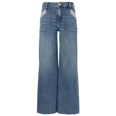 KUT Maya High Rise Porkshop Wide Leg