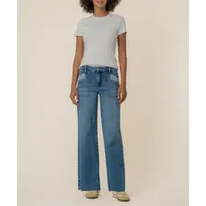 KUT Kut Maya High Rise Porkshop Wide Leg