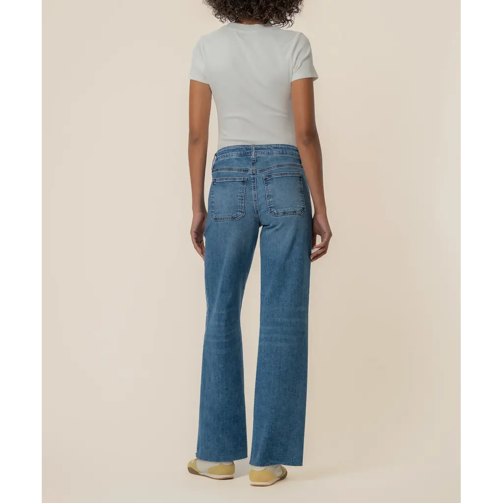 KUT Kut Maya High Rise Porkshop Wide Leg