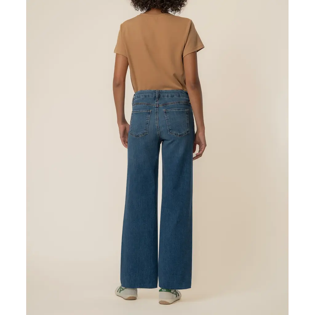 KUT Kut Meg High Rise Wide Leg Jean