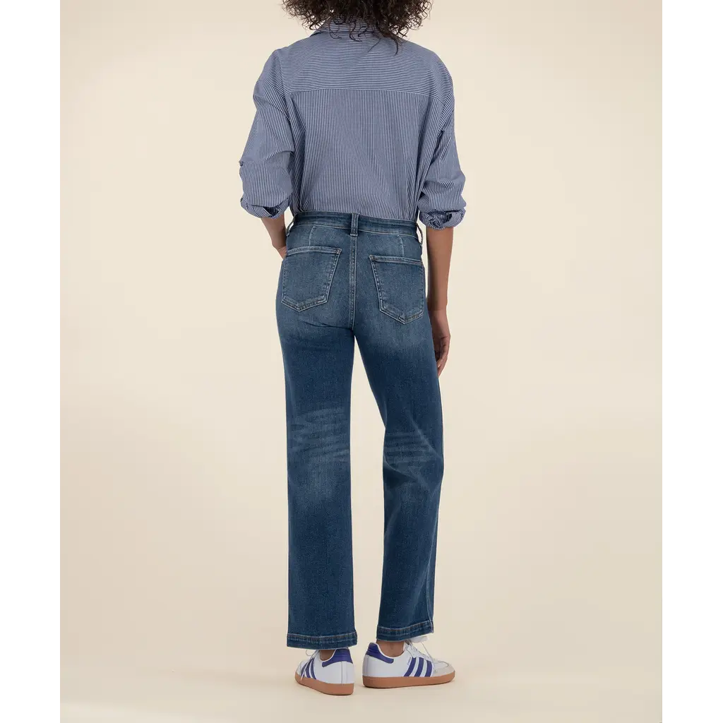 KUT Kut Pattie High Rise Straight Leg Jean