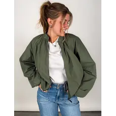 KUT Kut Lainey Zip Front Bomber Jacket