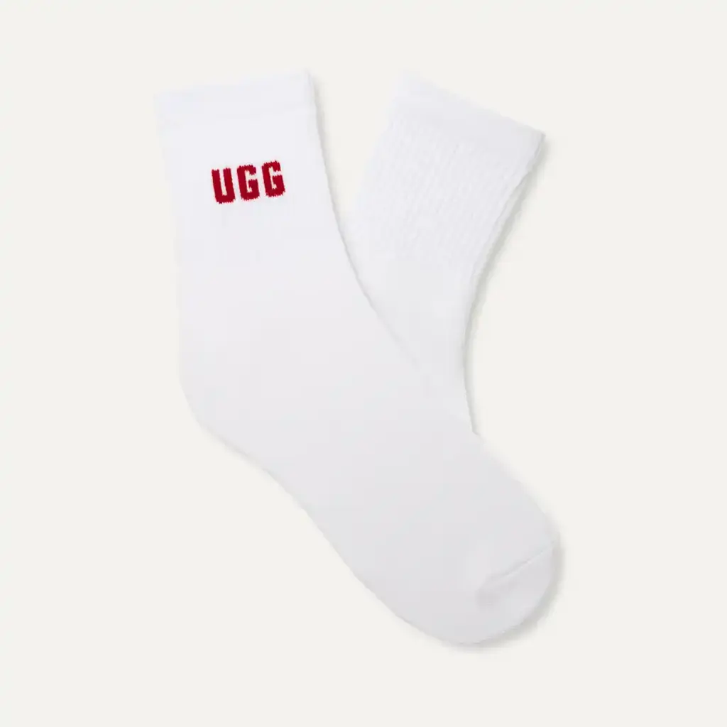 Ugg Ugg Quinlin Logo Quarter Sock 2 Pack