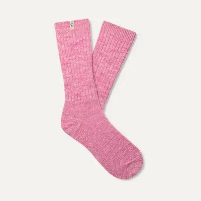 Ugg Rib Knit Slouchy Crew Sock