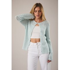 Sunday Edition Sunday Edition Pointelle Knit Cardigan