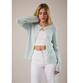 Sunday Edition Pointelle Knit Cardigan