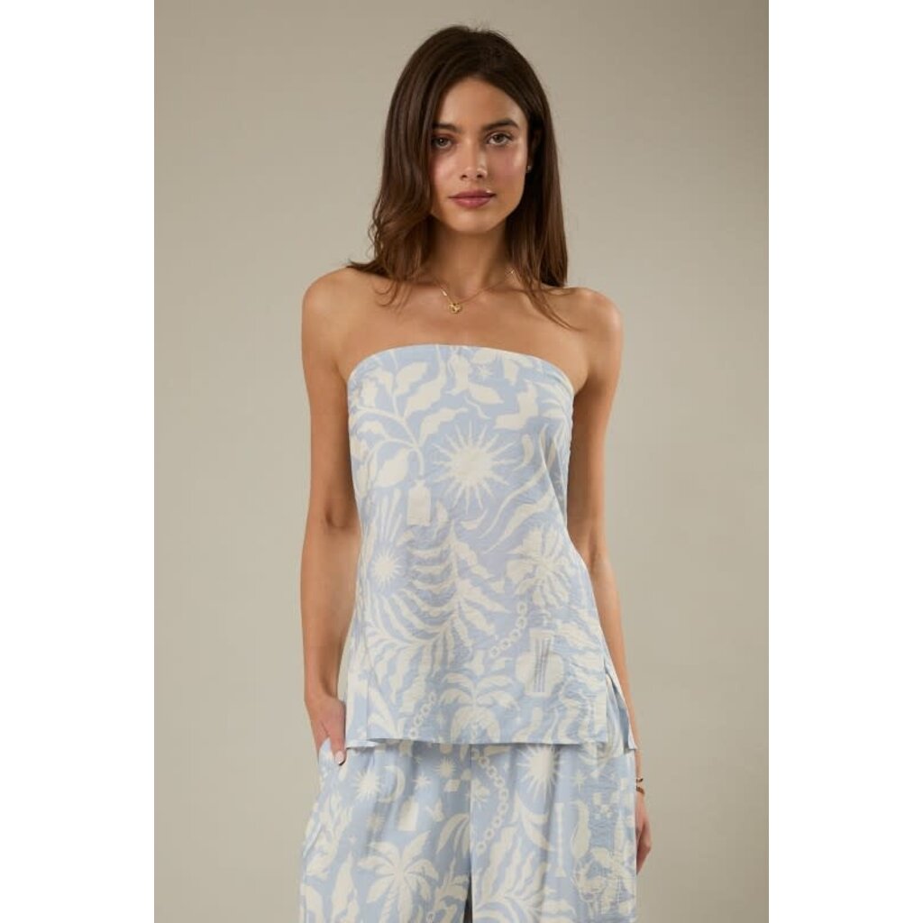 Sunday Edition Sunday Edition Strapless Back Smocking Top