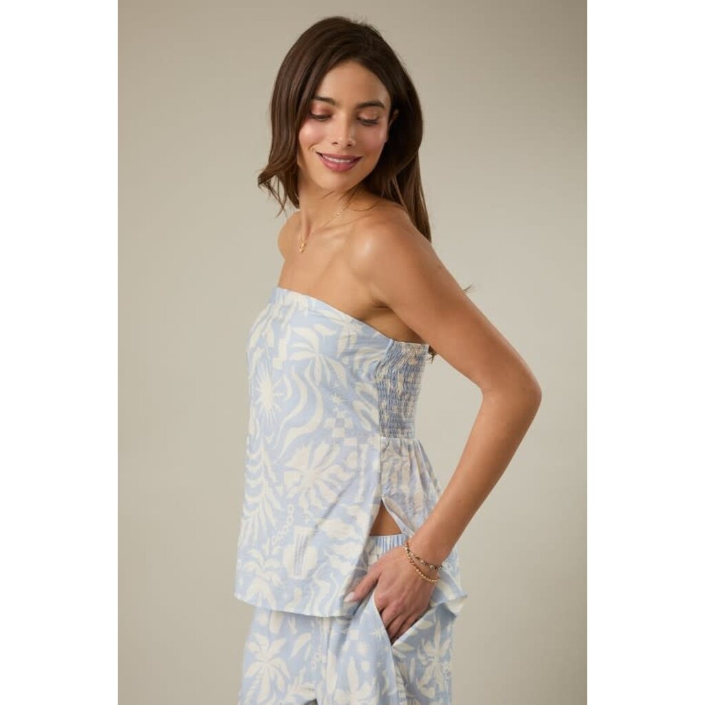 Sunday Edition Sunday Edition Strapless Back Smocking Top