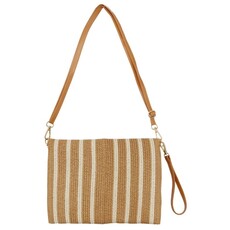 Cap Zone Cap Zone Boho Stripe Clutch Bag