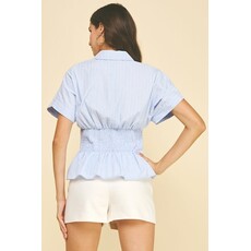 Pinch Pinch Stripe Button Down Shirt