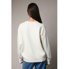 Sunday Edition Sunday Edition Champagne Graphic Sweater