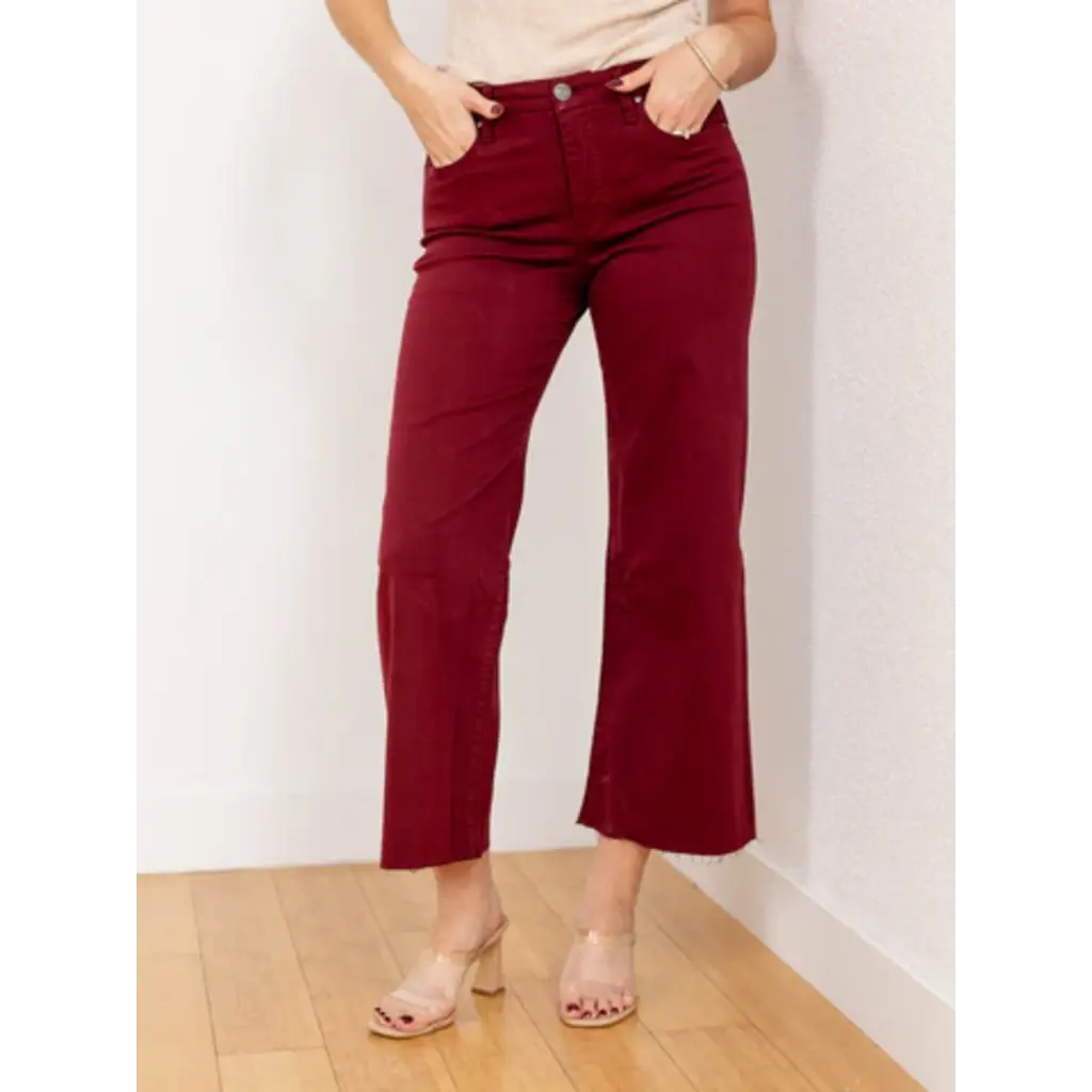 KUT Kut Meg High Rise Wide Leg Jean