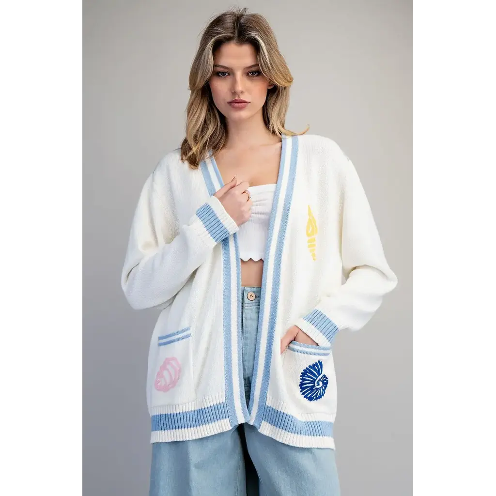 ee:some ee:some Ocean Inspired Cardigan