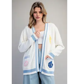 ee:some Ocean Inspired Cardigan