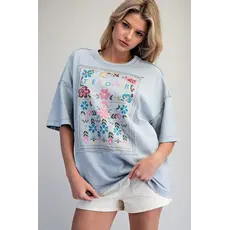 ee:some ee:some Flower Patch Graphic T-Shirt