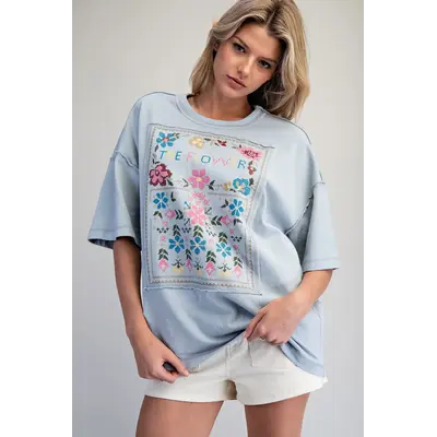 ee:some Flower Patch Graphic T-Shirt