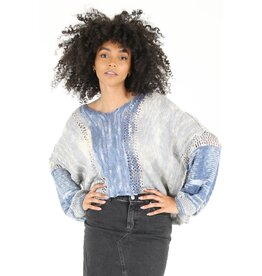 Camille & Co Angie Cropped Knit Sweater