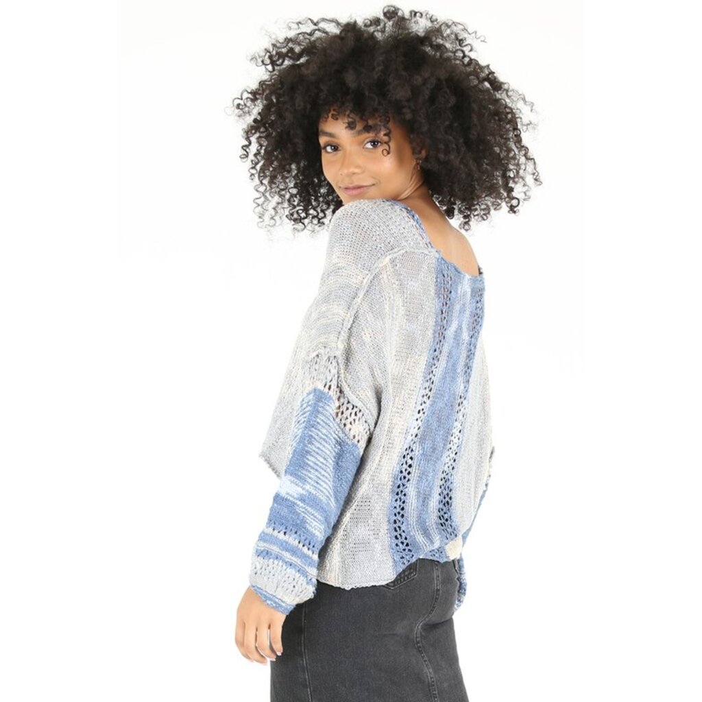 Camille & Co Camille & Co Angie Cropped Knit Sweater