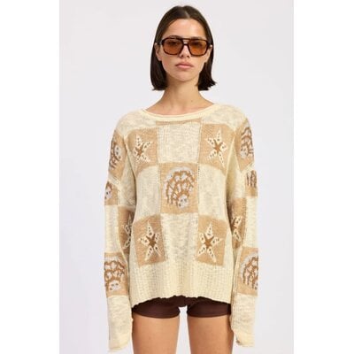 Emory Park Shell and Starfish Sweater