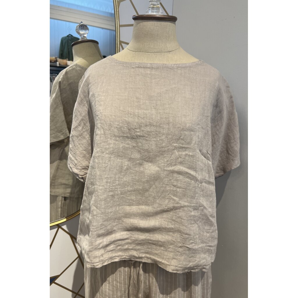 Camille & Co Camille & Co Linen Top