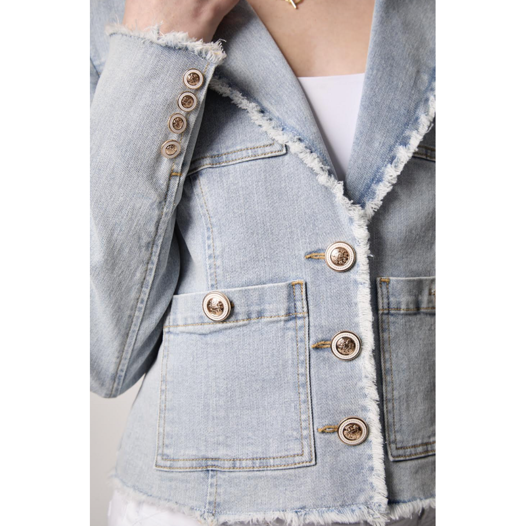 Blue Revival Blue Revival Logan Frayed Blazer