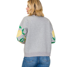 Staccato Staccato Lemon Jacquard Pullover Sweater