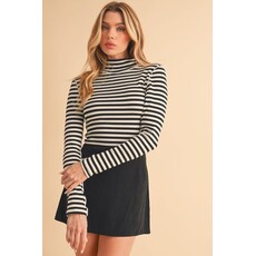 Aemi + Co Aemi + Co Tarah Mock Neck Top