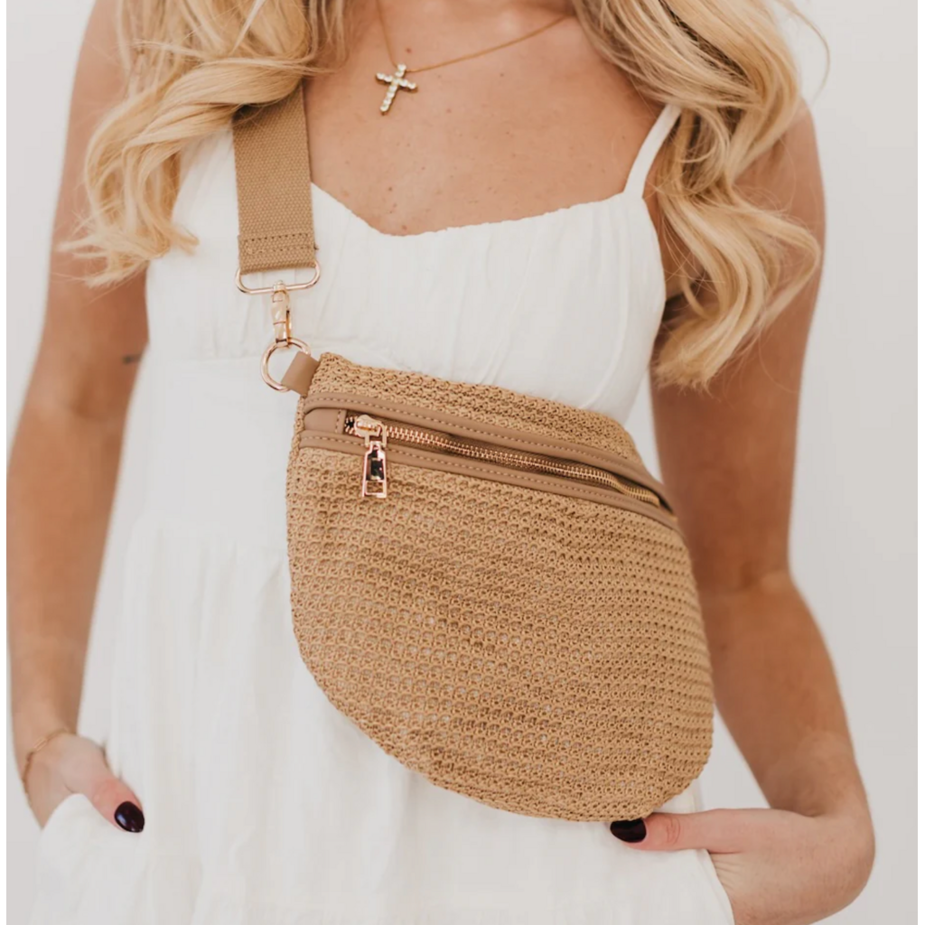 Pretty Simple Pretty Simple Rachel Raffia Westlyn Bag