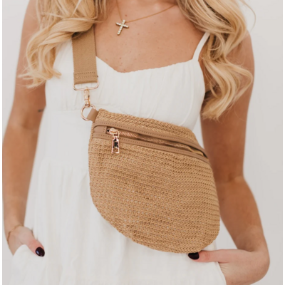 Pretty Simple Rachel Raffia Westlyn Bag