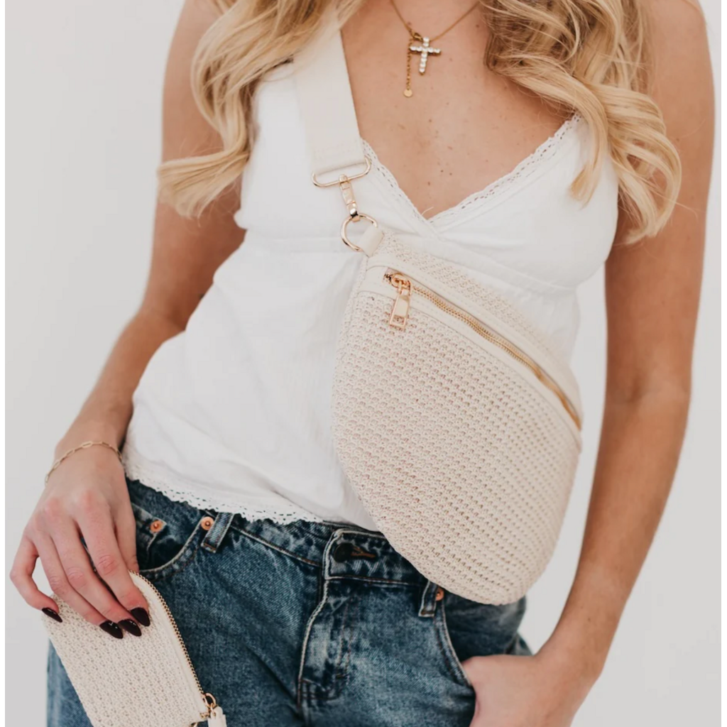 Pretty Simple Pretty Simple Rachel Raffia Westlyn Bag