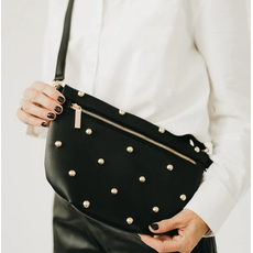 Pretty Simple Pretty Simple Chic Gold Studded Westlyn Bum Bag