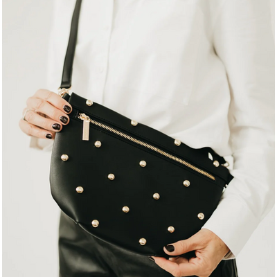 Pretty Simple Chic Gold Studded Westlyn Bum Bag