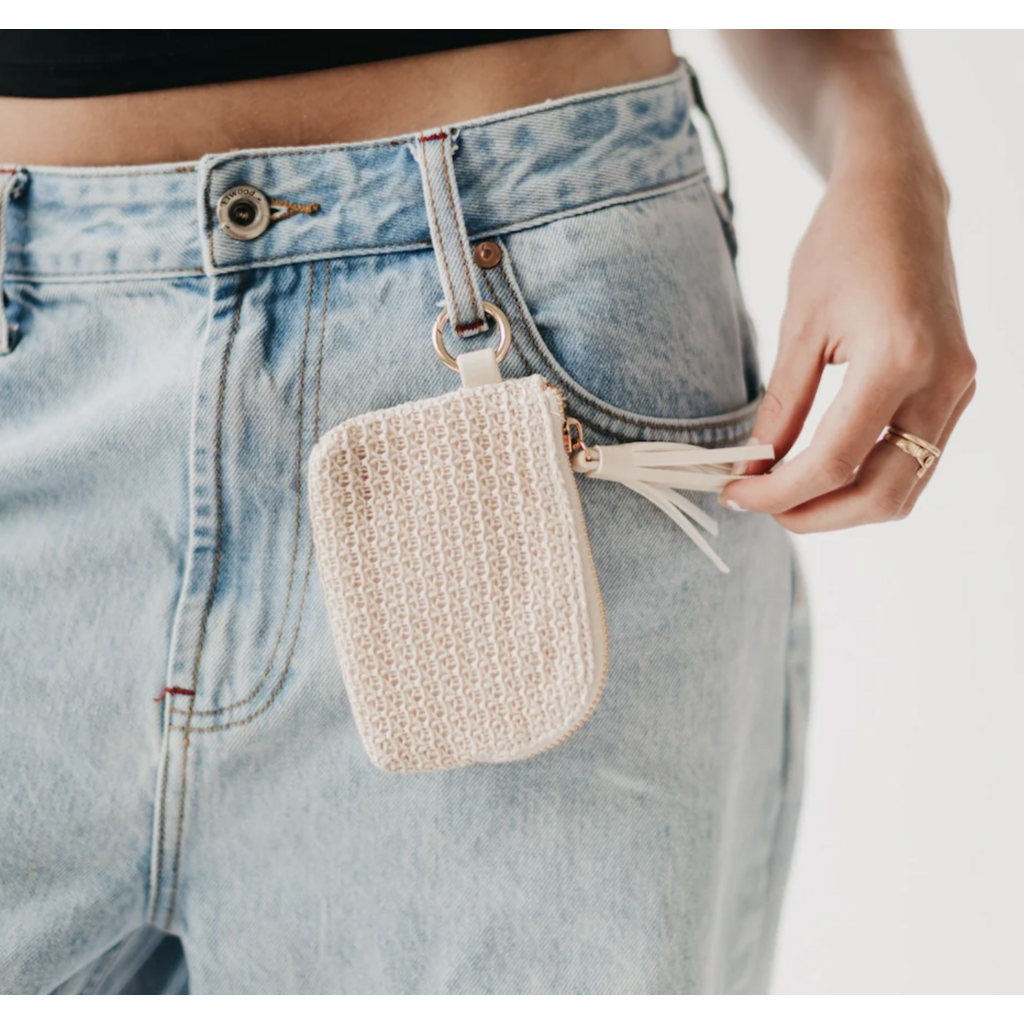 Pretty Simple Pretty Simple River Raffia Clippable Wallet