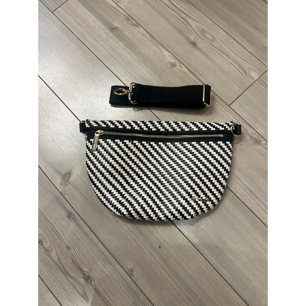 Pretty Simple Pretty Simple Diagonal Woven Westlyn Bum Bag